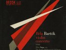 Tibor Varga Violin Bela Bartok Decca LP