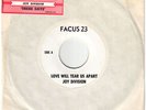 JOY DIVISION Love Will Tear Us Apart FACUS 23 JUKEBOX