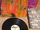 SLAYER HELL AWAITS LP METAL BLADE INSERT THRASH METAL
