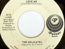 rare Soul 45 DELICATES on PULSAR Listen