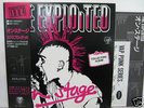 EXPLOITED / ON STAGE JPN OBI PROMO NM OI DISCHARGE