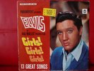 Elvis Presley: Girls GERMAN BLACK RCA LIVING STEREO 