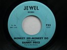 BANNY PRICE Monkey See POPCORN R&B NORTHERN SOUL 45