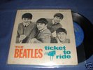 The Beatles EP45 PORTUGAL 1965 LMEP 1197 Ticket To Ride