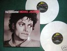 MICHAEL JACKSON 2 LP ESSENTIAL WHITE VINYL 2005 -  MINT