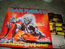 IRON MAIDEN - A REAL LIVE ONE Gatefold Vinyl LP metal