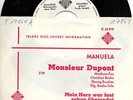 Sg.  -   MANUELA   -  MONSIEUR  DUPONT   - weisse Promo