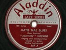 lightnin hopkins - katie mae - aladdin 167 - blues 78