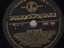 THE BEATLES PLEASE PLEASE ME LP BLACK & GOLD PARLOPHONE
