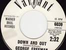 NORTHERN SOUL 45 RPM - GEORGE FREEMAN on VALIANT RECORD