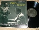 Lester Young Teddy Wilson PRES/TEDDY Verve MG V-8205 LP