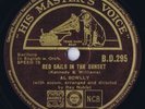 AL BOWLLY with RAY NOBLE & HIS ORCHESTRA on HMV BD295
