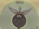 NIRVANA IN UTERO CLEAR WAX USA ORIGINAL LP RECORD 1993