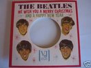 Beatles Vee Jay Merry Christmas custom sleeve MINT