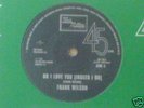 FRANK WILSON Do I Love You (Indeed I Do) - 2004 UK 45