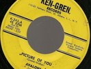 AVALONS … Norfolk Virginia R & B group … PICTURE OF YOU
