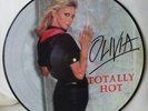 OLIVIA NEWTON JOHN TOTALLY HOT 1978 LP PICTURE DISC M-