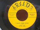 Rare 50s AL Rockabilly Abbey Lee & Jesters  on Reed
