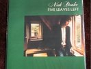 NICK DRAKE Five Leaves Left U.K LP RARE PINK RIM ISLAND