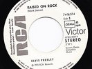Elvis seltene deutsche  Promo '45 