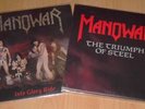 Manowar - The Triumph Of Steel-LP & Into Glory Ride-LP