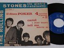 ROLLING STONES:EP-DISCO POKER-ORIGINALE 1964 EX 