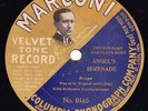 c. 1907 scarce Marconi Velvet Tone flexible 78 rpm