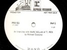 MARC BOLAN T. Rex INTERVIEW Reprise PROMO LP cuscuna