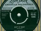 MIRACLES AINT IT BABY ORIG UK 1961 LONDON 7