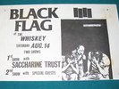 BLACK FLAG original PETTIBON flyer & ROLLINS letter