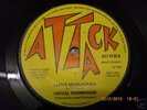 LINVAL THOMPSON I LOVE MARIJUANA . JAMAICAN CALLEY 1978