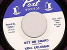 KING COLEMAN Get On Board 45 (Port) M- SOUL STOMPER