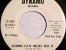 Rare Northern Soul TOMMY HUNT Words Can Never Tell It ?