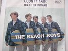 Beach Boys Record Cover Ten Little Indians 45 Single