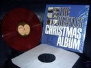 CHRISTMAS ALBUM THE BEATLES BROWN MARBLE VINYL MINT .