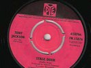 TONY JACKSON  STAGE DOOR / THAT'S WHAT I WANT PYE 45