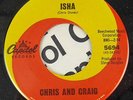 CHRIS and CRAIG Isha RARE 1966 45 NM Pop Psych *HEAR*