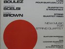 NEW MUSIC FOR STRING QUARTET Boulez Modern CLASSICAL LP