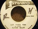 ALTON ELLIS Let Them Try STUDIO ONE Records