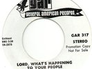 NORTHERN SOUL - KENNY SMITH - LORD WHATS HAPPENING- GAR