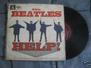 BEATLES HELP SOCORRO CHILE MAROON ED. LP 