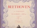 HERMANN SCHERCHEN BEETHOVEN SYMPHONY 7 FRENCH 50'S LP