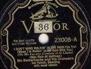 BIX BEIDERBECKE ORCHESTRA ON VICTOR SCROLL 23008