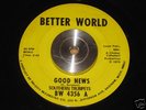 SOUTHERN TRUMPETS good news BETTER WORLD gospel FUNK 45
