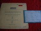 Bach Partitura 1&2 Kirkpatrick DGG Archiv Red Stereo LP
