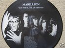 Marillion Record Pictue Disc Lay The Blame on Genesis
