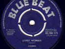 FRANK COSMO-GYPSY WOMAN ORG BLUE BEAT SKA 45