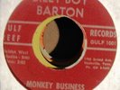 Rockabilly 45 Billy Boy Barton Monkey Business Gulf