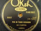 Bo Carter--Pin In Your Pincushion--Okeh 8887  V+