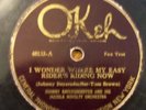 Johnny Bayersdorffer--I Wonder--Okeh 40133  V